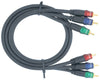 6' 3 Male RCA to 3 Male RCA Component Video Cable