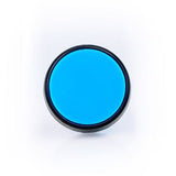 Large Blue Plastic Mechanical Push Button